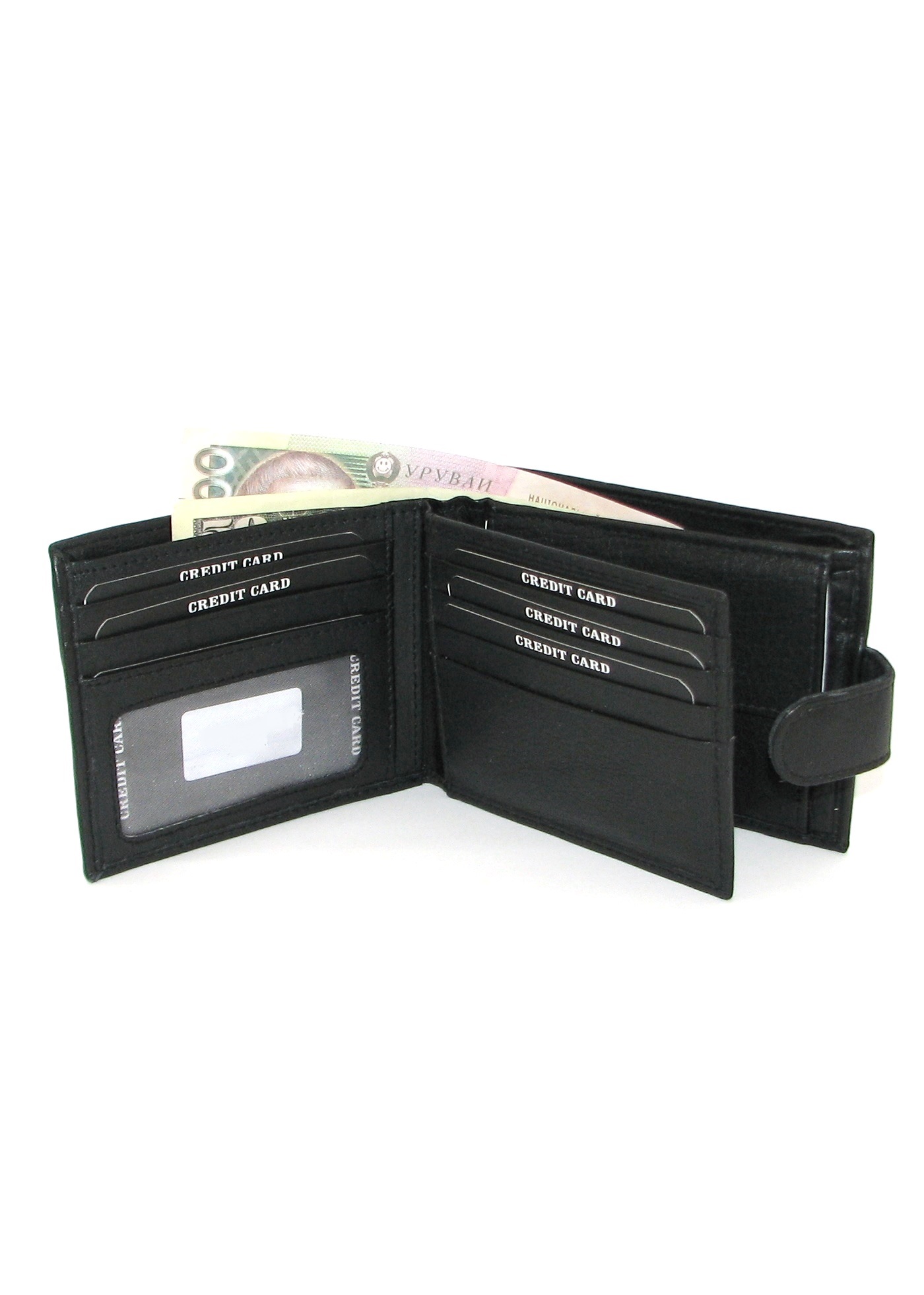 Кошелек мужской DNK N1020L-CCF Black Кошелек мужской DNK N1020L-CCF Black